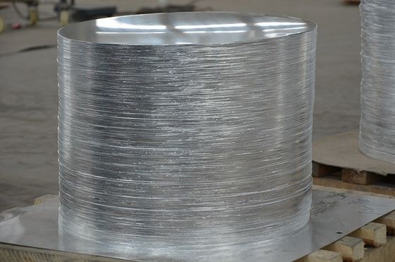 アルミ缶のための銀製アルミニウム平らな円形の金属ディスクをカスタマイズして下さい