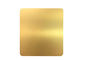 金色は造る装飾のための陽極酸化されたアルミニウム パネル5052にブラシをかけました